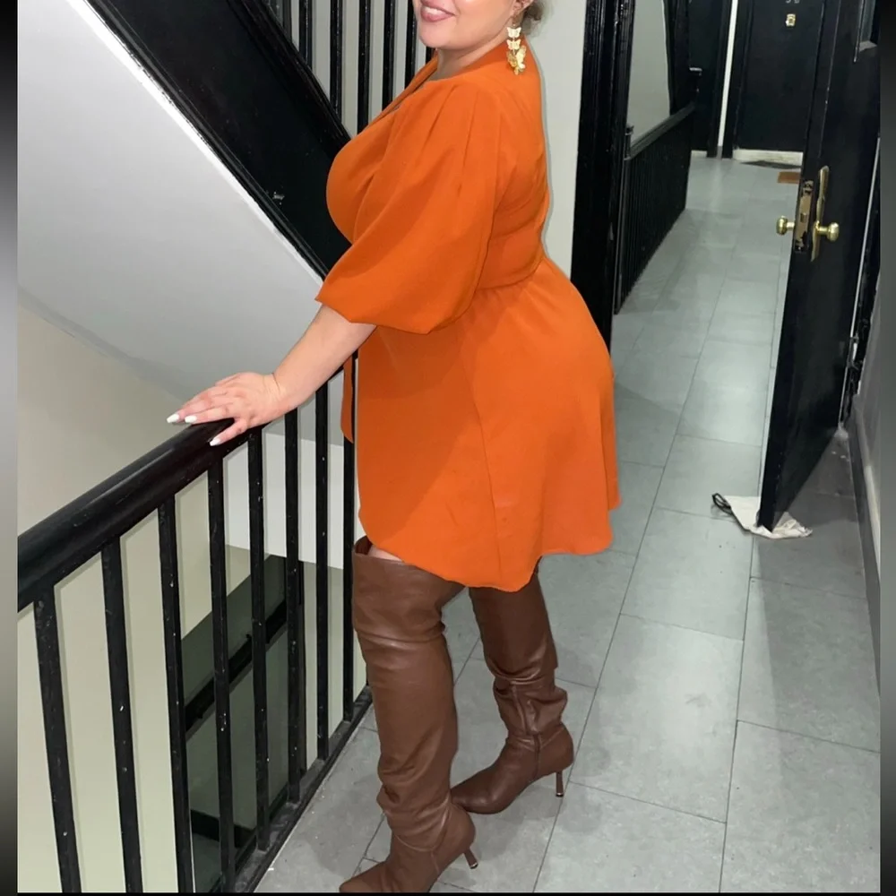 Brown Over-the-Knee Boots - Picture 3 of 3